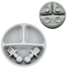 Baby Silicone Plate Set